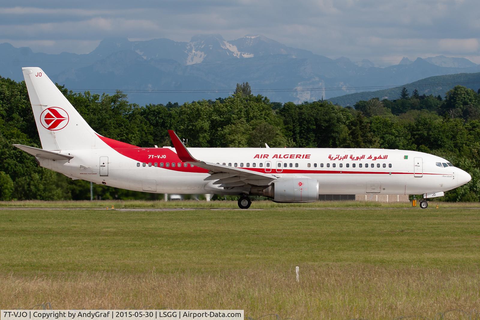 7T-VJO, 2001 Boeing 737-8D6 C/N 30207, Air Algerie 737-800