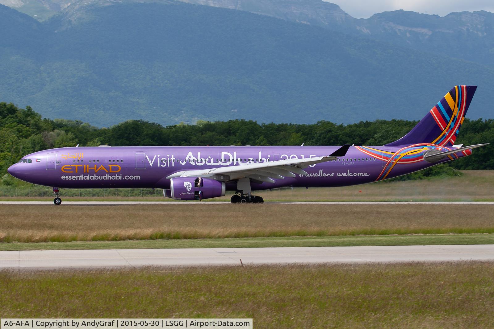 A6-AFA, 2009 Airbus A330-343X C/N 1071, Ethiad A330-300