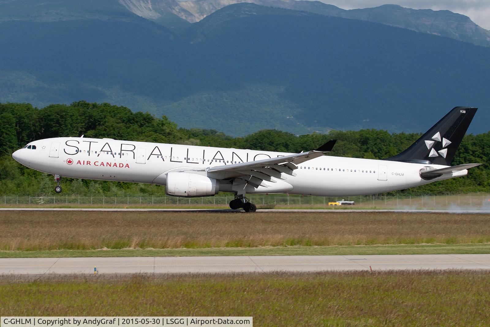 C-GHLM, 2001 Airbus A330-343 C/N 0419, Air Canada A330-300