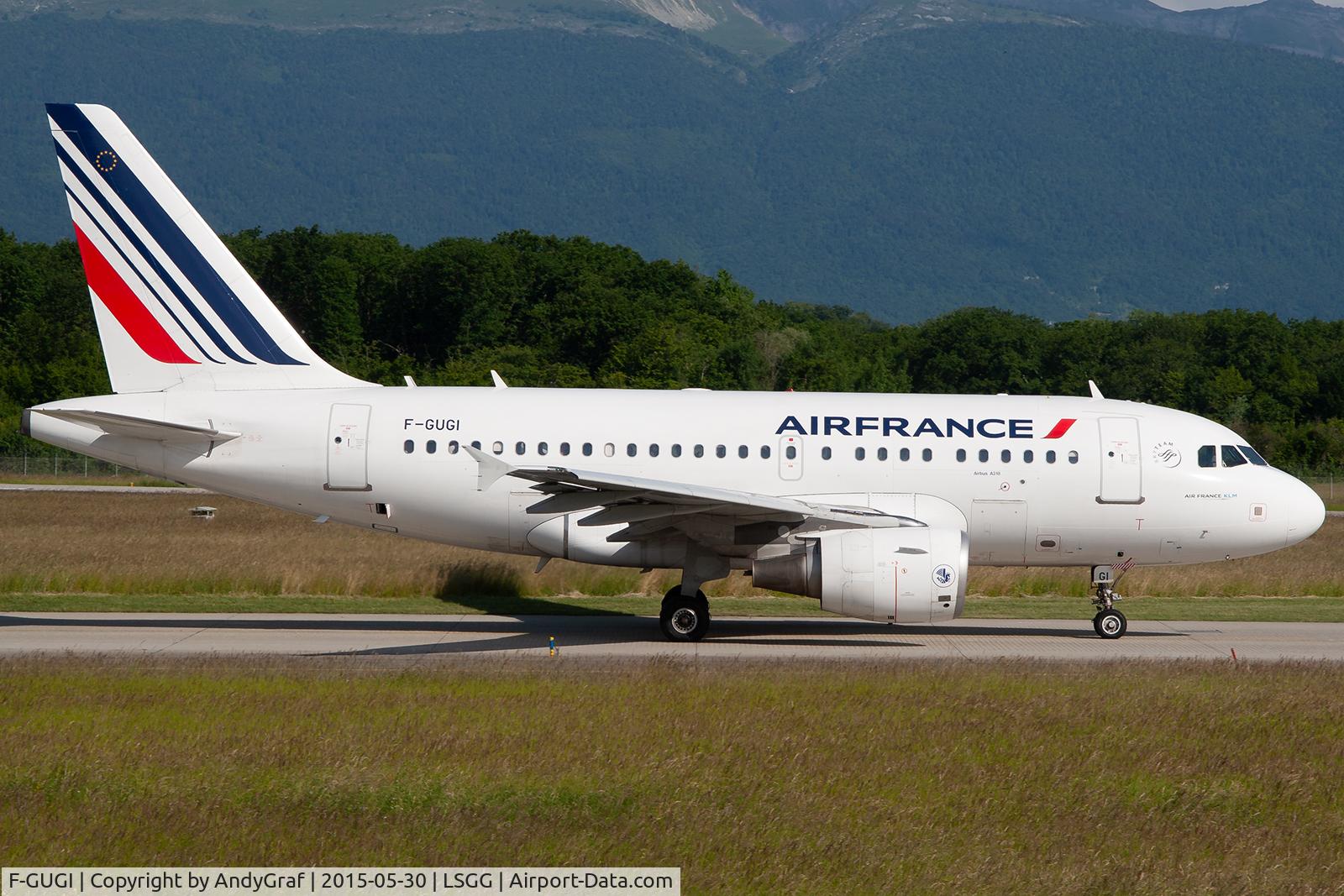 F-GUGI, 2004 Airbus A318-111 C/N 2350, Air France A318