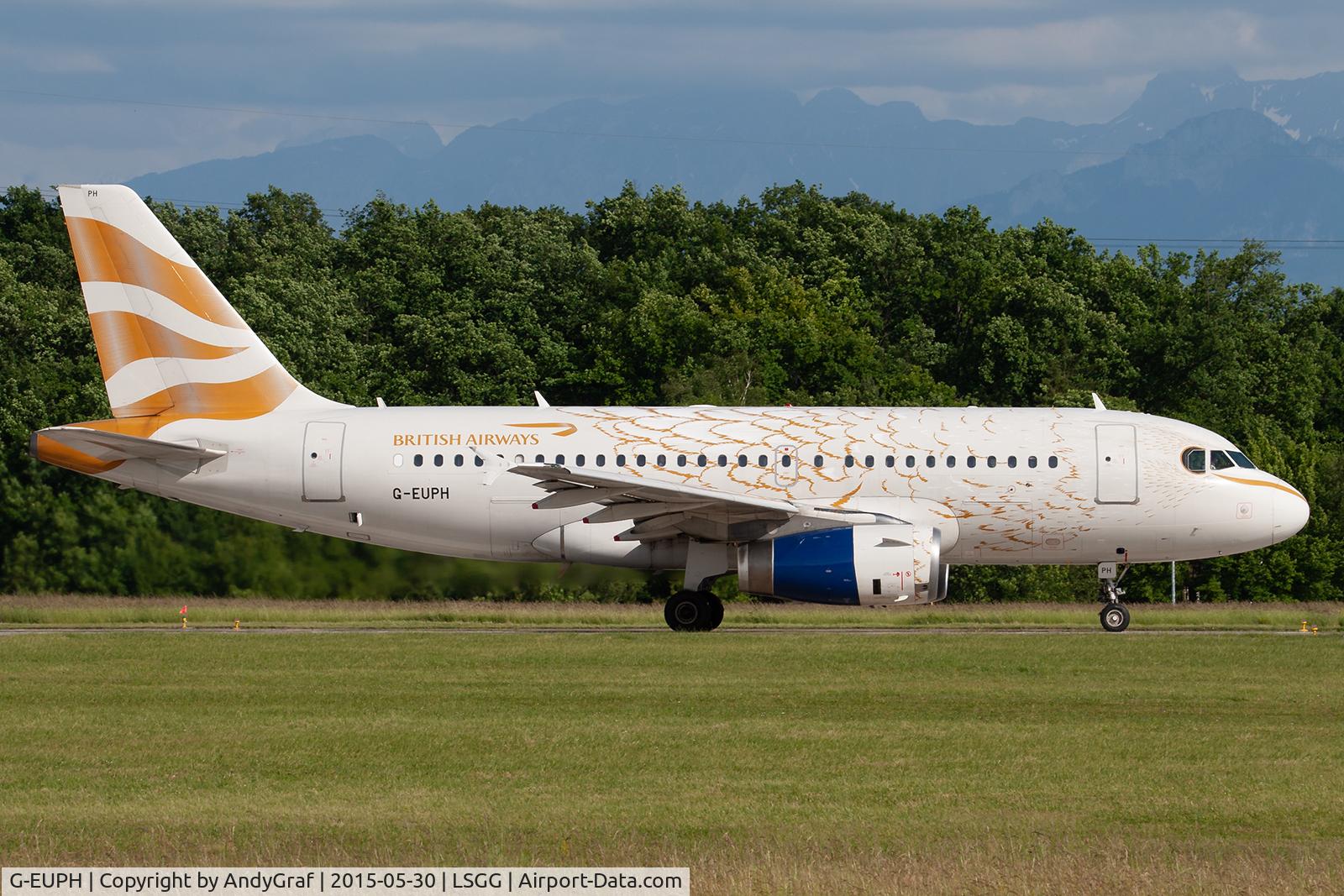 G-EUPH, 2000 Airbus A319-131 C/N 1225, British Airways A319