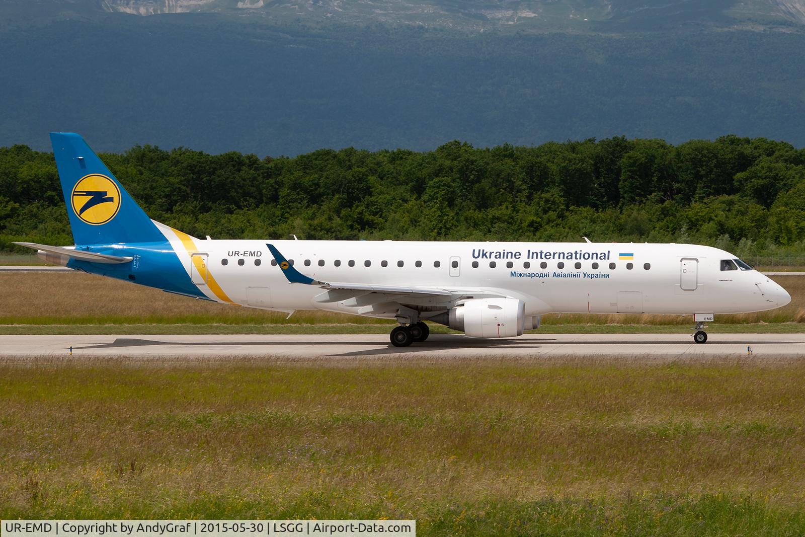UR-EMD, 2013 Embraer 190STD (ERJ-190-100) C/N 19000602, Ukraine International EMB190