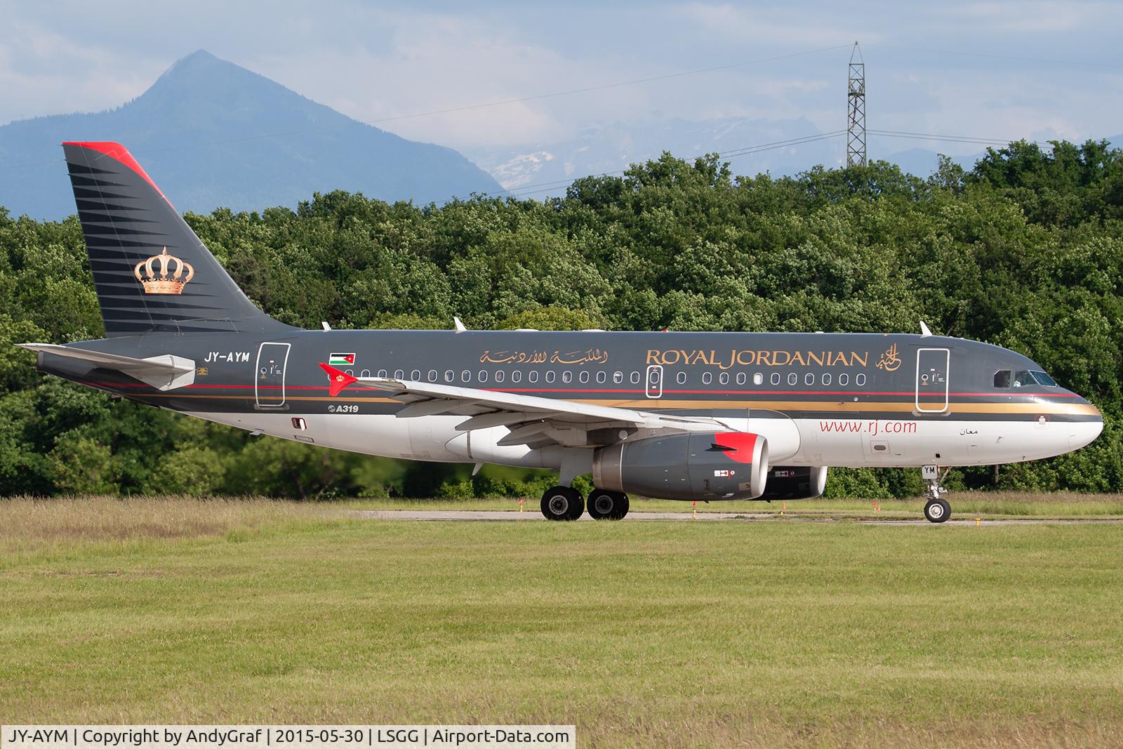JY-AYM, 2008 Airbus A319-132 C/N 3685, Royal Jordanian A319