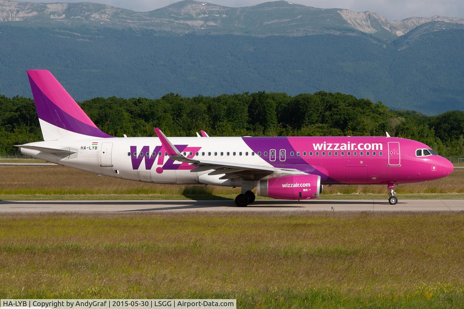 HA-LYB, 2014 Airbus A320-232 C/N 6093, Wizzair A320