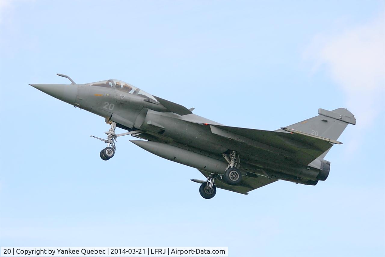 20, Dassault Rafale M C/N 20, Dassault Rafale M, Landivisiau Naval Air Base (LFRJ-LDV)