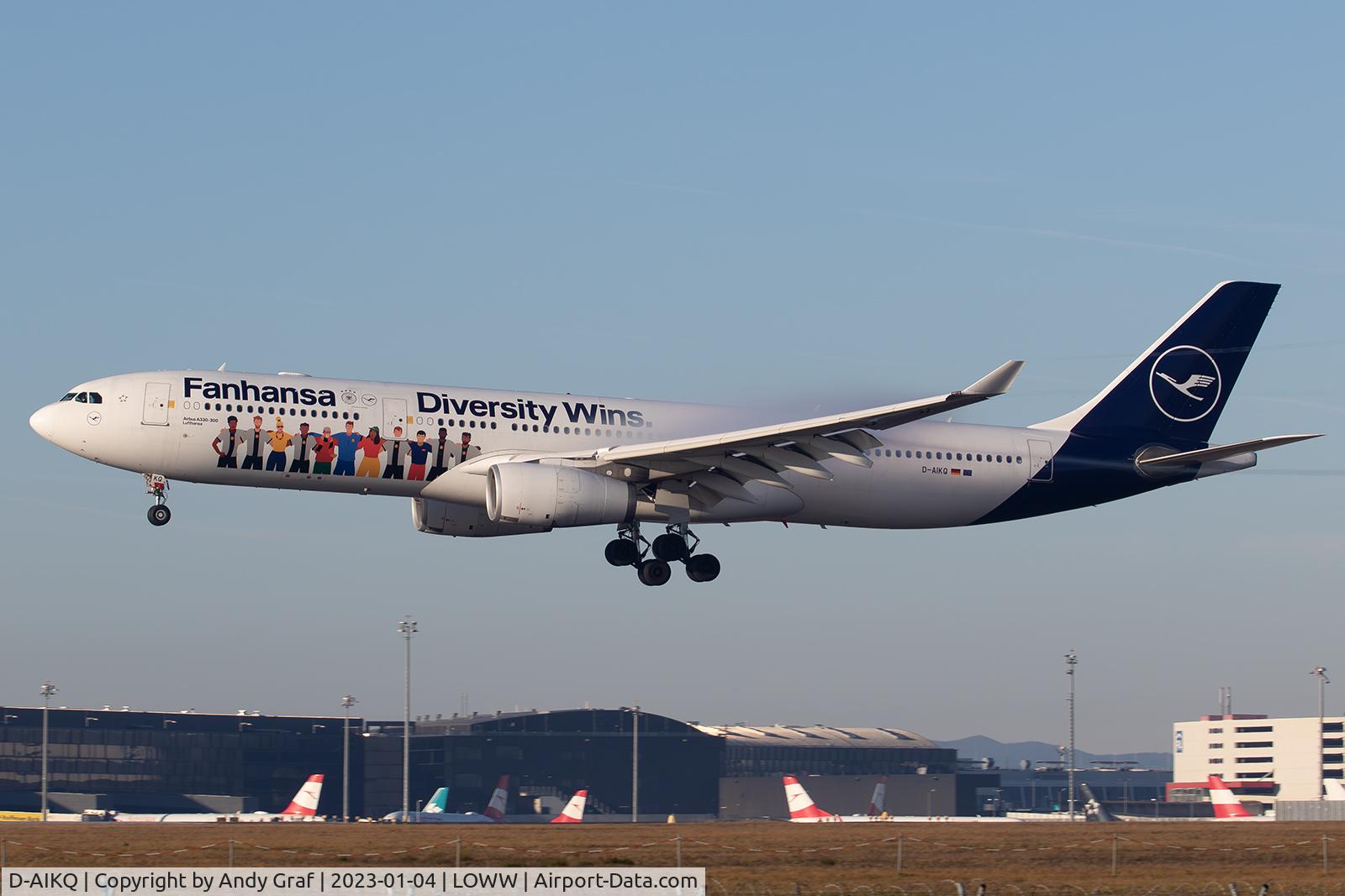 D-AIKQ, 2012 Airbus A330-343X C/N 1305, Lufthansa A330-300