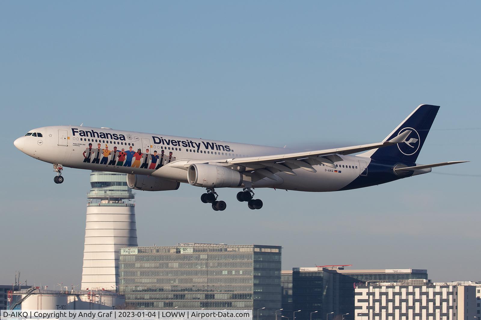 D-AIKQ, 2012 Airbus A330-343X C/N 1305, Lufthansa A330-300