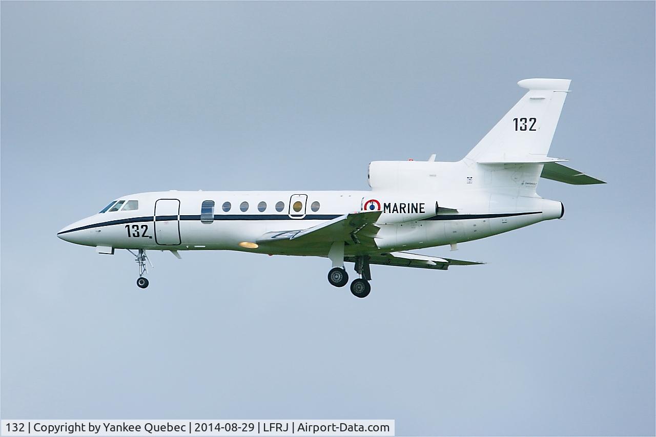 132, 1983 Dassault Falcon 50 Surmar C/N 132, Dassault Falcon 50 Surmar, Landivisiau Naval Air Base (LFRJ-LDV)