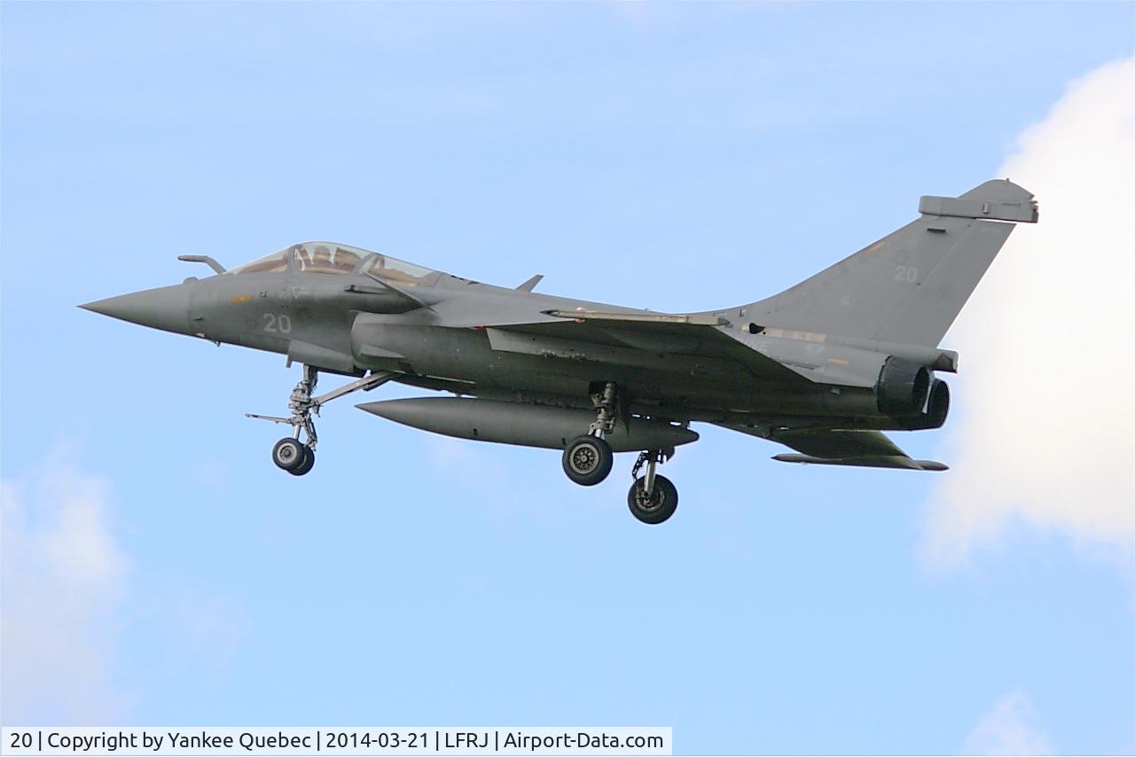 20, Dassault Rafale M C/N 20, Dassault Rafale M, Landivisiau Naval Air Base (LFRJ-LDV)