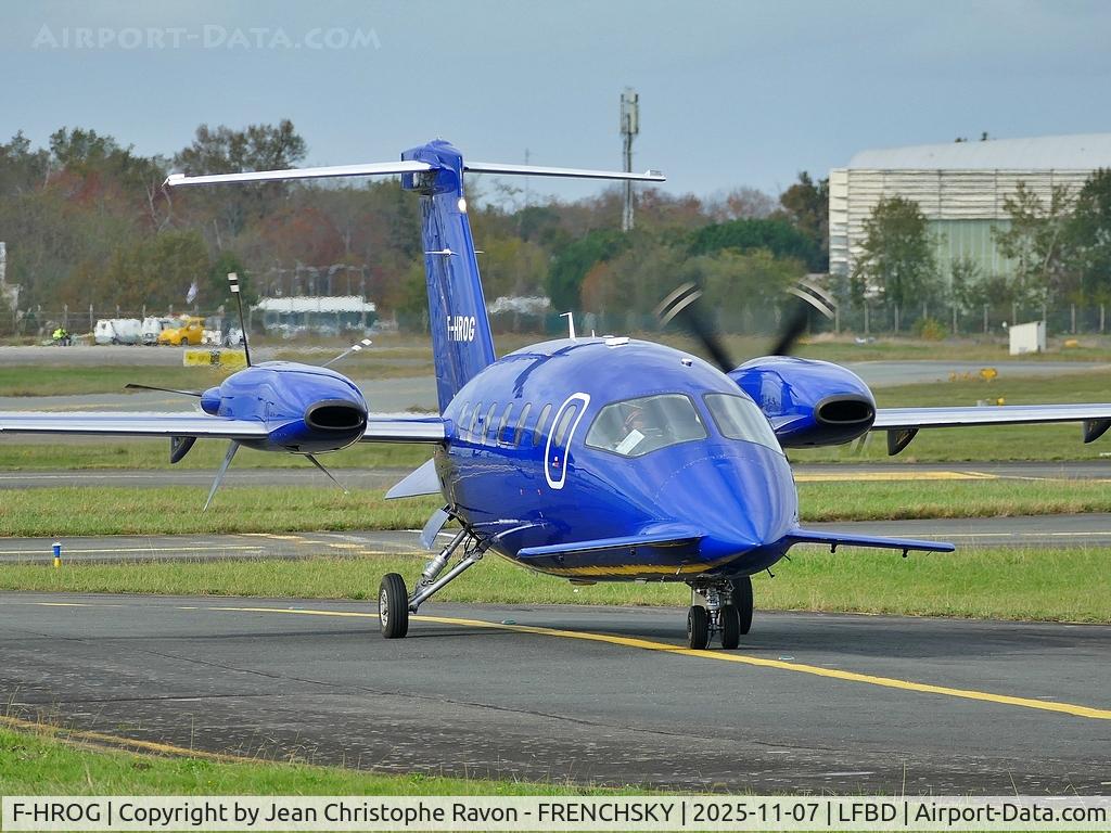 F-HROG, 2007 Piaggio P-180 Avanti C/N 1133, Fes (FEZ)	Bordeaux (BOD)	OYO2