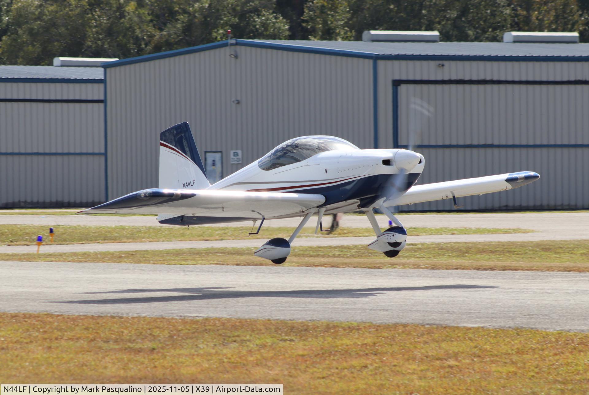 N44LF, 2021 Vans RV-7A C/N 70947, Vans RV-7A