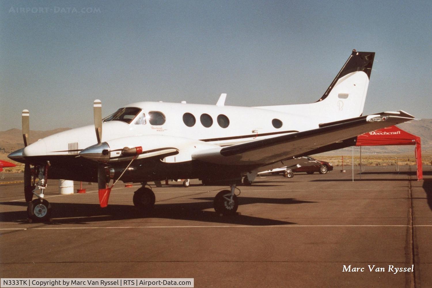 N333TK, Raytheon C90GT King Air C/N LJ-1783, At Reno Air Races in 2006.