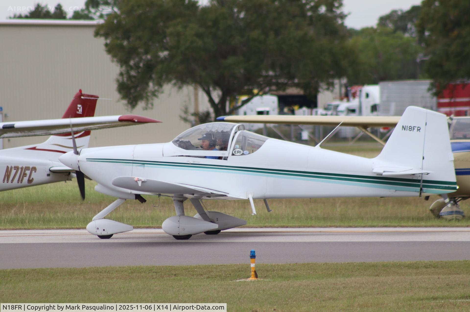 N18FR, Vans RV-6A C/N 20851, Vans RV-6A