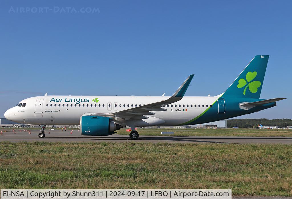 EI-NSA, 2022 Airbus A320-251N C/N 10712, Taxiing to the Terminal...