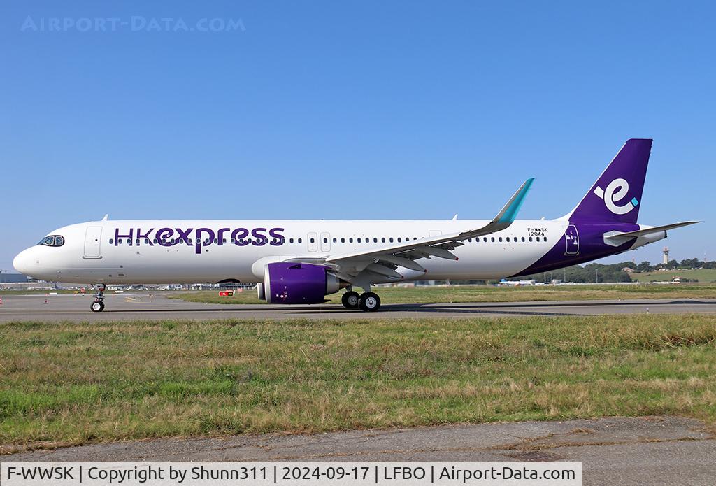F-WWSK, 2024 Airbus A321-251NX C/N 12044, C/n 12044 - To be B-KKJ