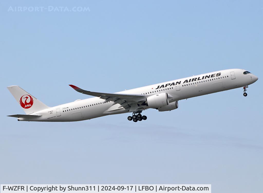 F-WZFR, 2024 Airbus A350-1041 C/N 0676, C/n 0676 - To be JA06WJ