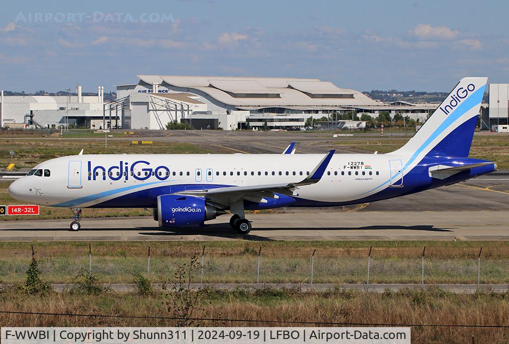 F-WWBI, 2024 Airbus A320-251N C/N 12278, C/n 12278 - To be VT-IXJ