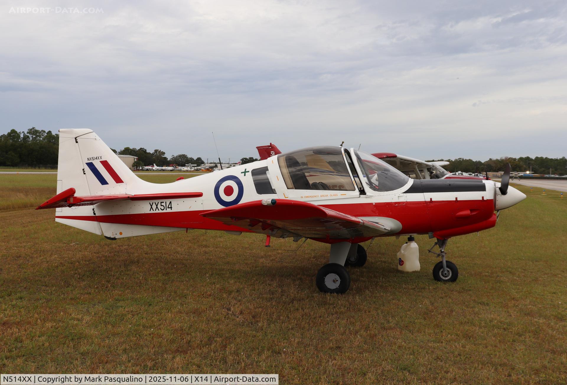 N514XX, 1973 Scottish Aviation Bulldog Series 120 Model 122 C/N BH120/227, Scottish Aviation Bulldog Series 120 Model 122