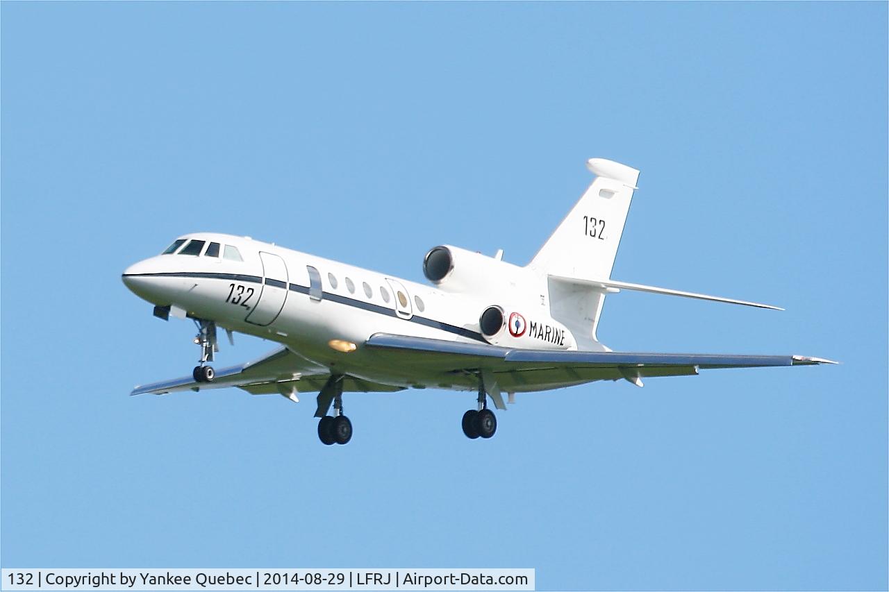 132, 1983 Dassault Falcon 50 Surmar C/N 132, Dassault Falcon 50 Surmar, Landivisiau Naval Air Base (LFRJ-LDV)