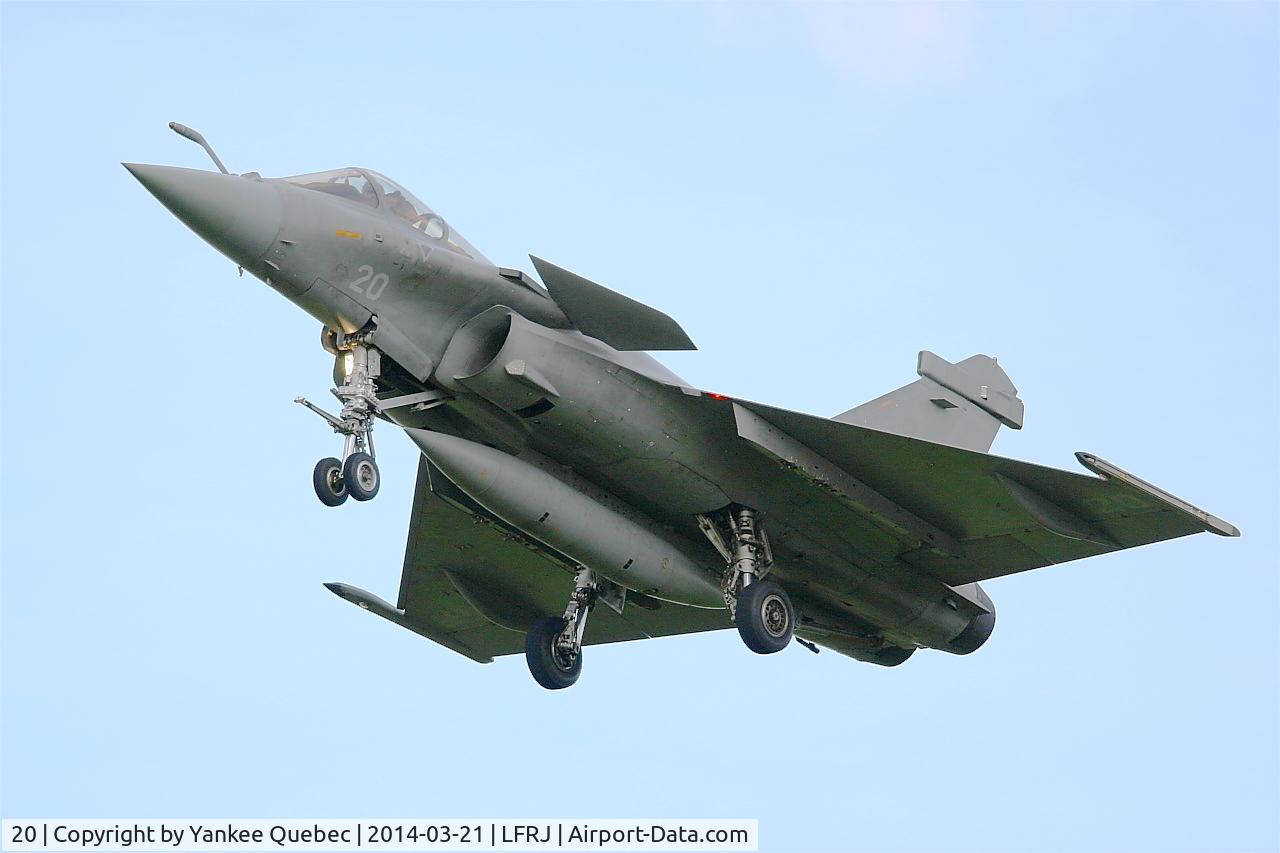20, Dassault Rafale M C/N 20, Dassault Rafale M, Landivisiau Naval Air Base (LFRJ-LDV)