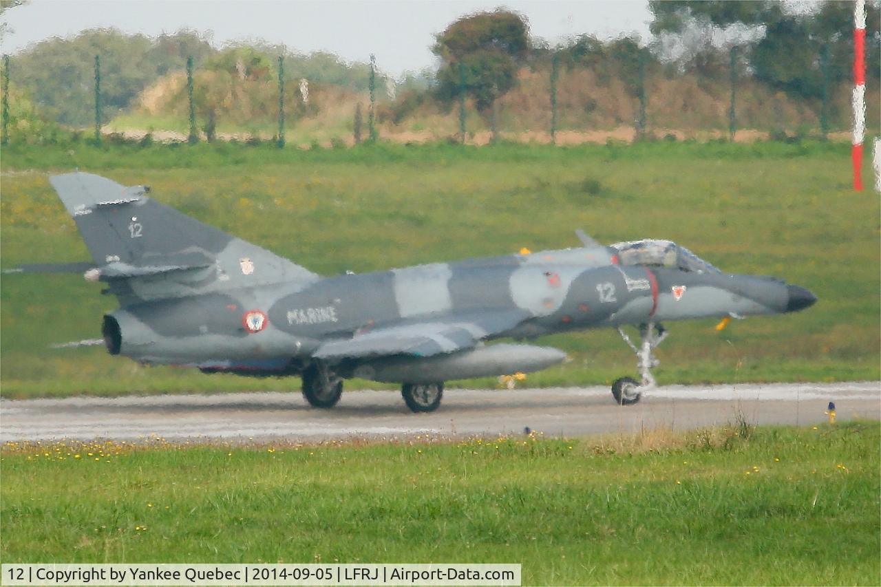 12, 1979 Dassault Super Etendard C/N 12, Dassault Super Etendard MER, Landivisiau Naval Air Base (LFRJ-LDV)