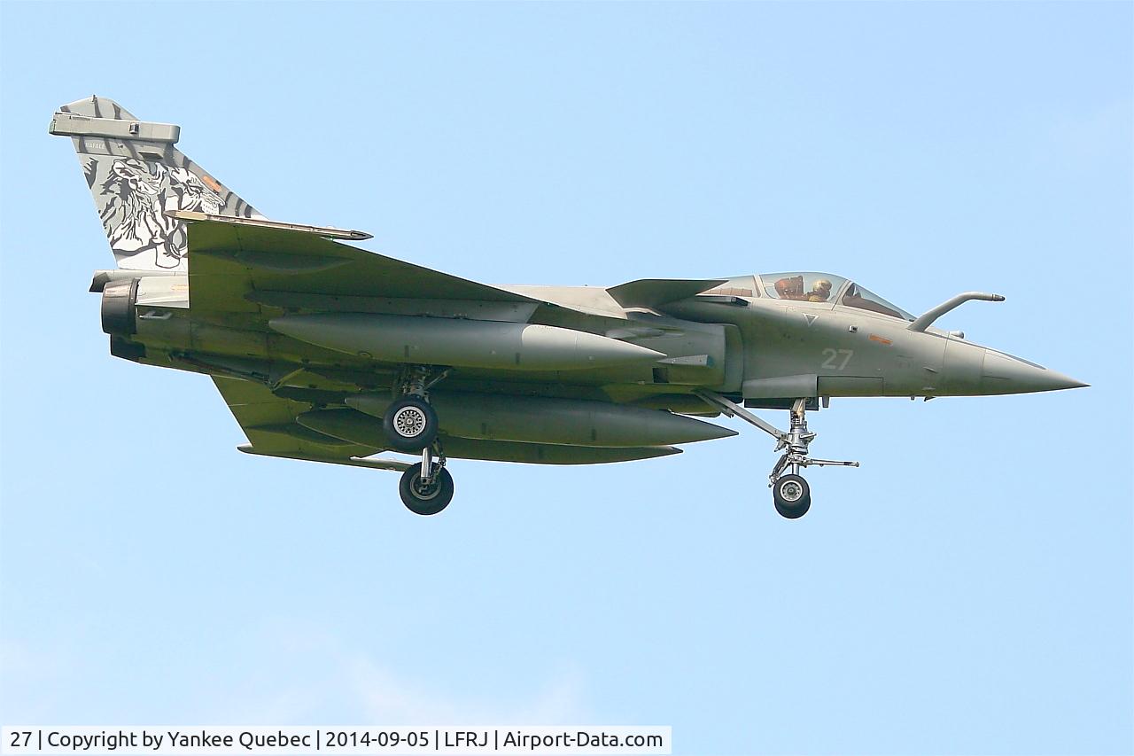 27, 2011 Dassault Rafale M C/N 27, Dassault Rafale M, Landivisiau Naval Air Base (LFRJ-LDV)