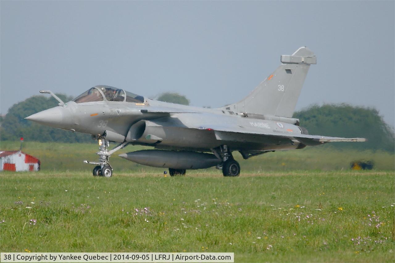 38, 2013 Dassault Rafale M C/N 38, Dassault Rafale M, Landivisiau Naval Air Base (LFRJ-LDV)