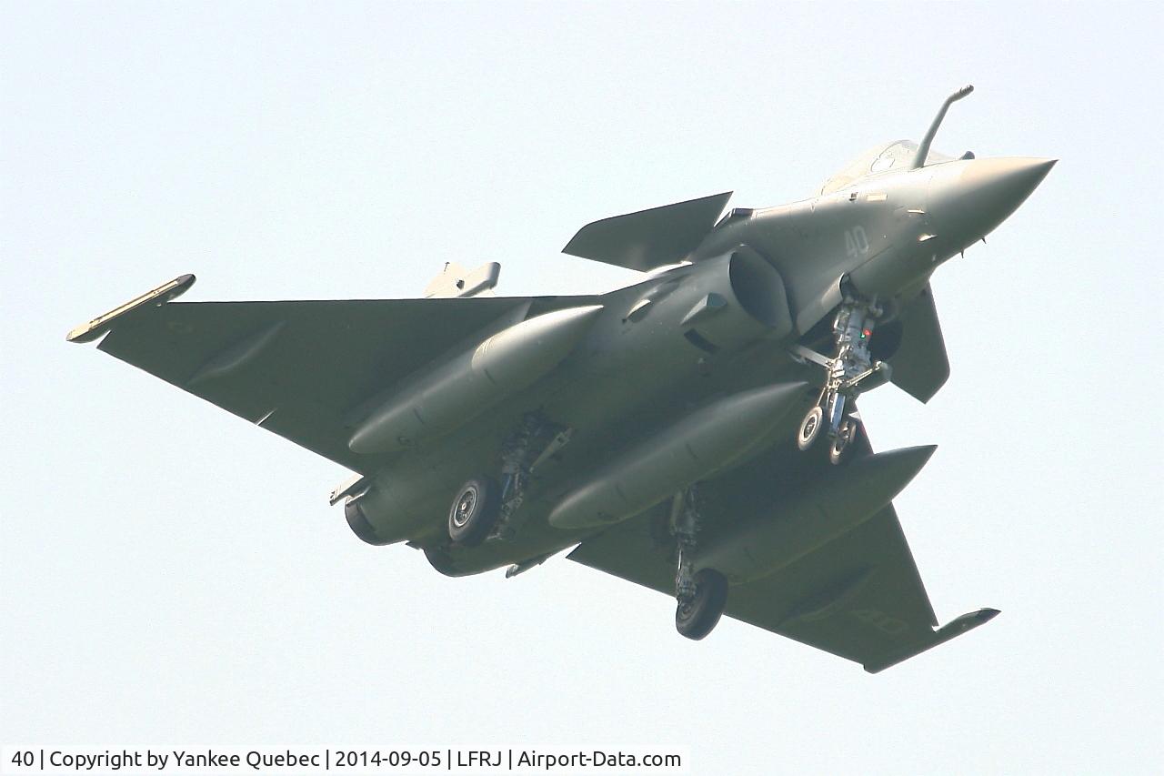 40, 2014 Dassault Rafale M C/N 40, Dassault Rafale M, Landivisiau Naval Air Base (LFRJ-LDV)