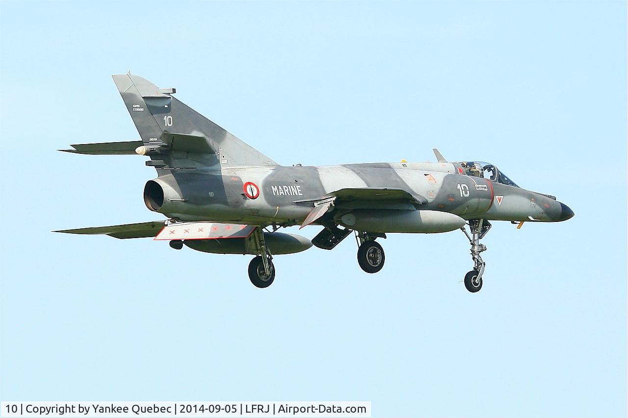 10, Dassault Super Etendard C/N 10, Dassault Super Etendard MER, Landivisiau Naval Air Base (LFRJ-LDV)