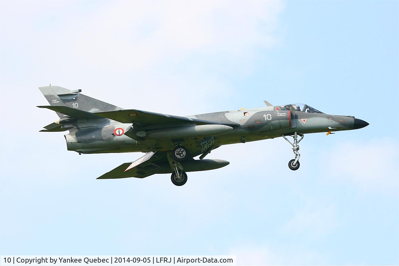 10, Dassault Super Etendard C/N 10, Dassault Super Etendard MER, Landivisiau Naval Air Base (LFRJ-LDV)
