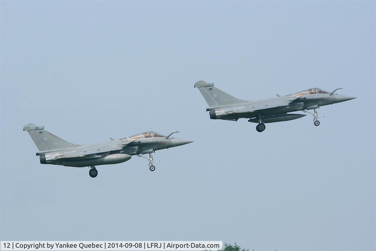 12, Dassault Rafale M C/N 12, Dassault Rafale M, Landivisiau Naval Air Base (LFRJ-LDV)