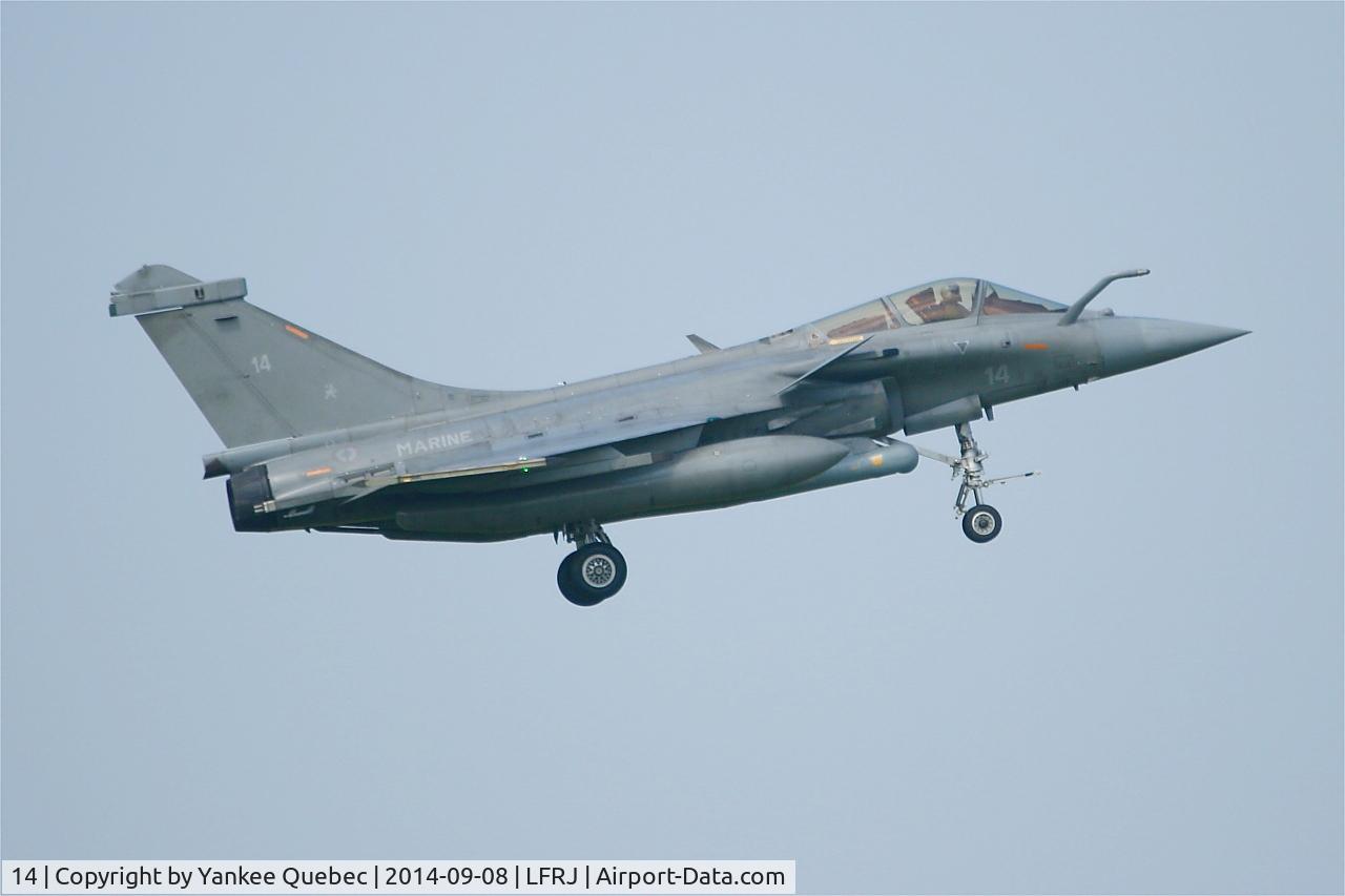 14, Dassault Rafale M C/N 14, Dassault Rafale M, Landivisiau Naval Air Base (LFRJ-LDV)