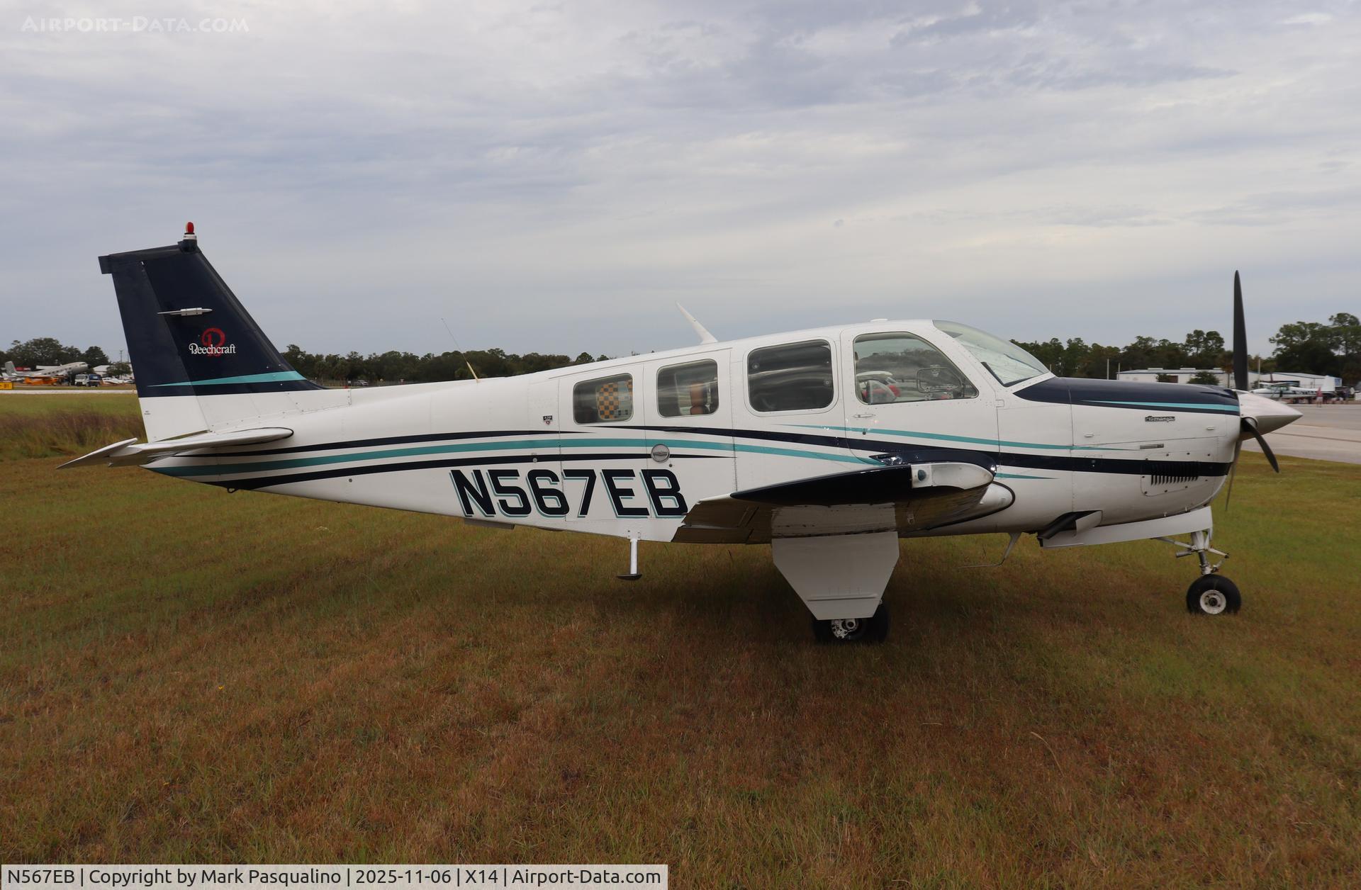 N567EB, 1979 Beech A36 Bonanza 36 C/N E-1543, Beech A36