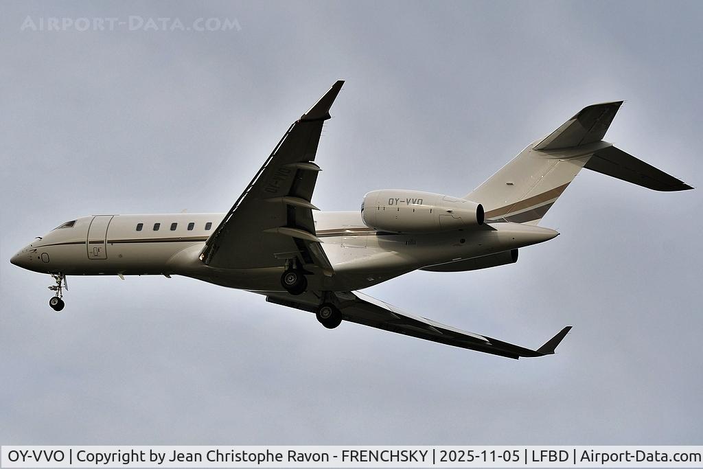 OY-VVO, Bombardier BD-700-1A11 Global 5500 C/N 60119, Billund (BLL)	Bordeaux (BOD)	(JNJ513A)