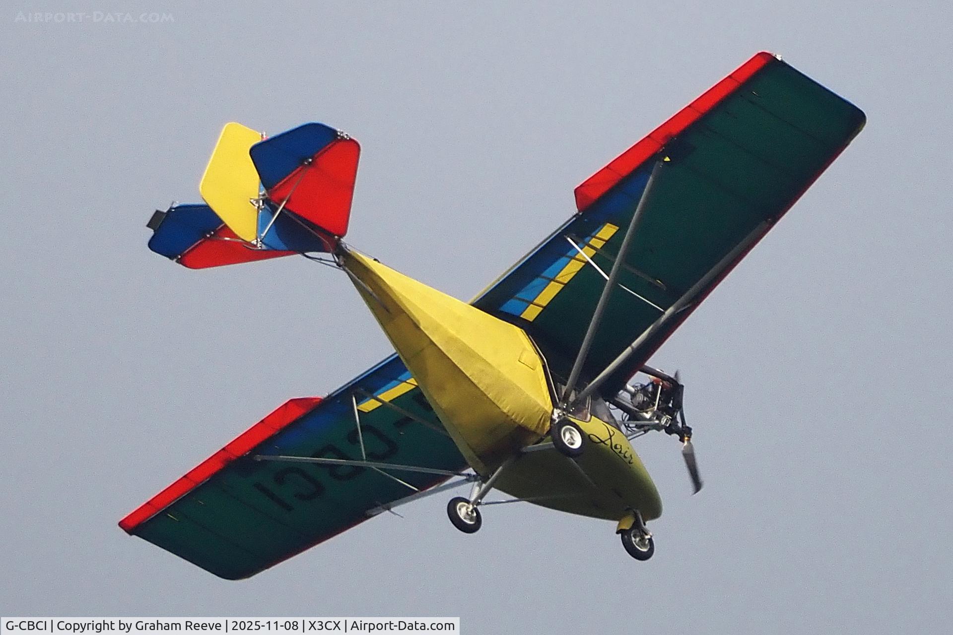 G-CBCI, 2000 Gilford Pa X'AIR 582(11) C/N BMAA/HB/180, Overhead Northrepps.