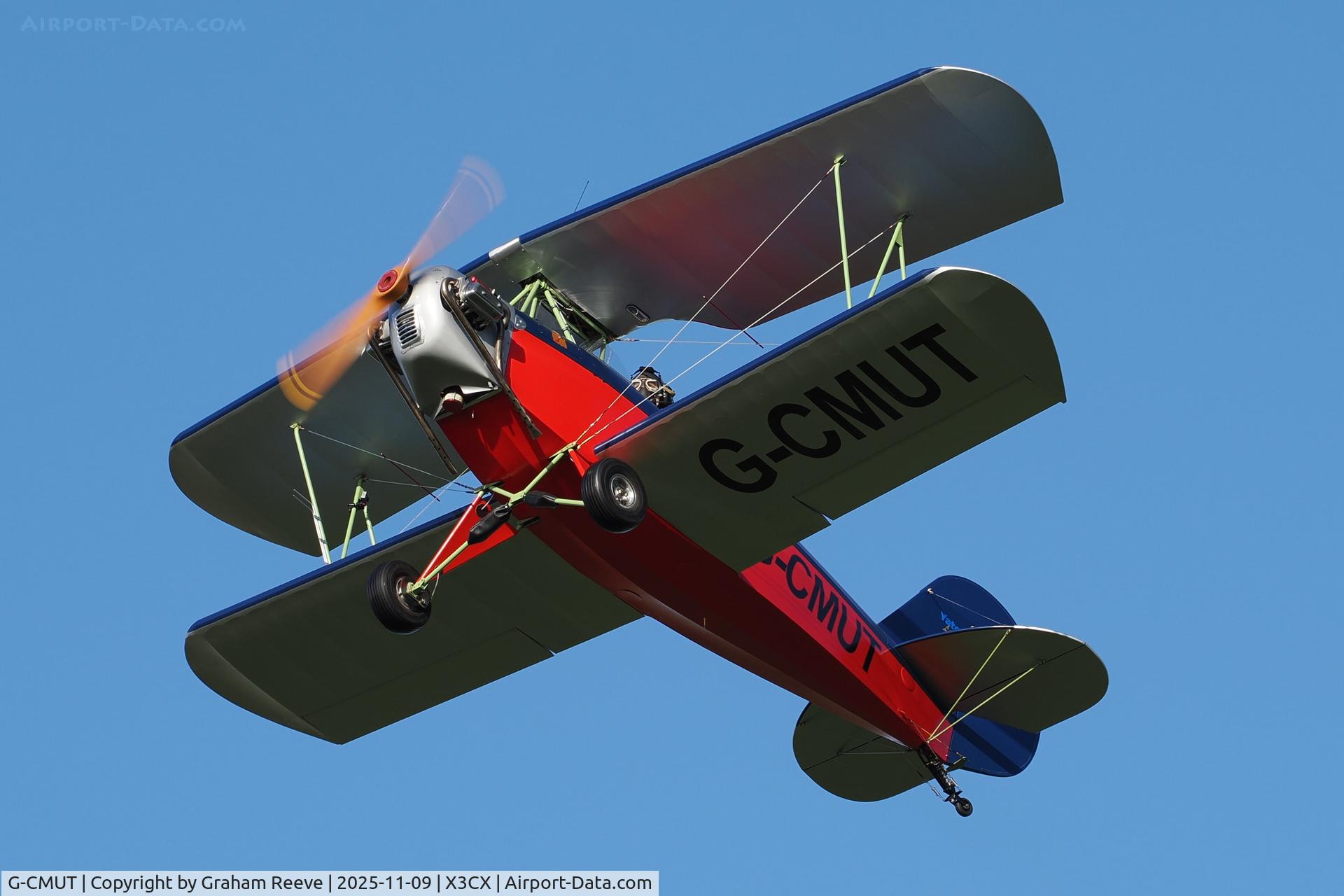 G-CMUT, 2023 Yates Yates Lakes C/N MJAY01, Departing from Northrepps.