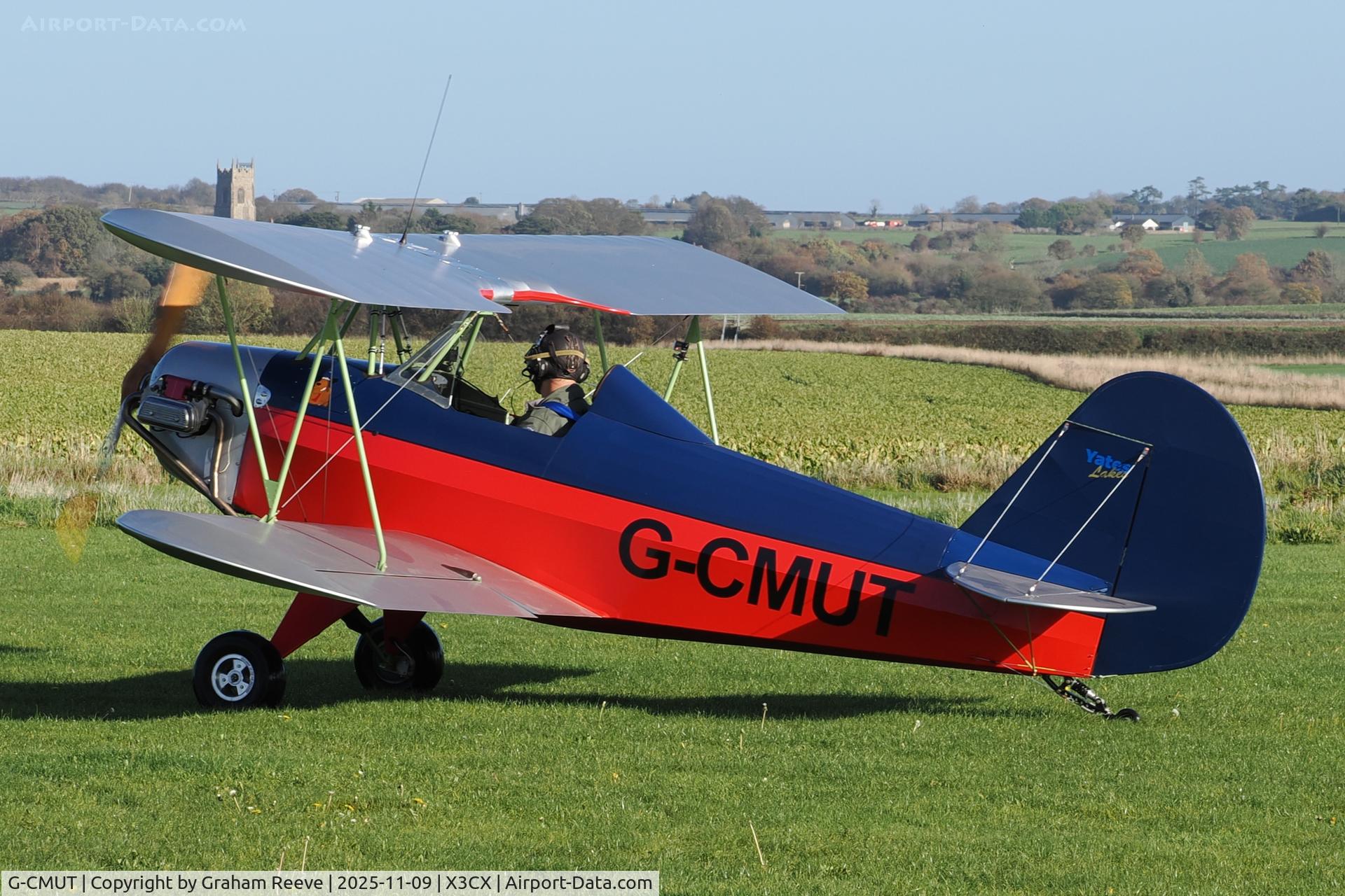 G-CMUT, 2023 Yates Yates Lakes C/N MJAY01, Departing from Northrepps.