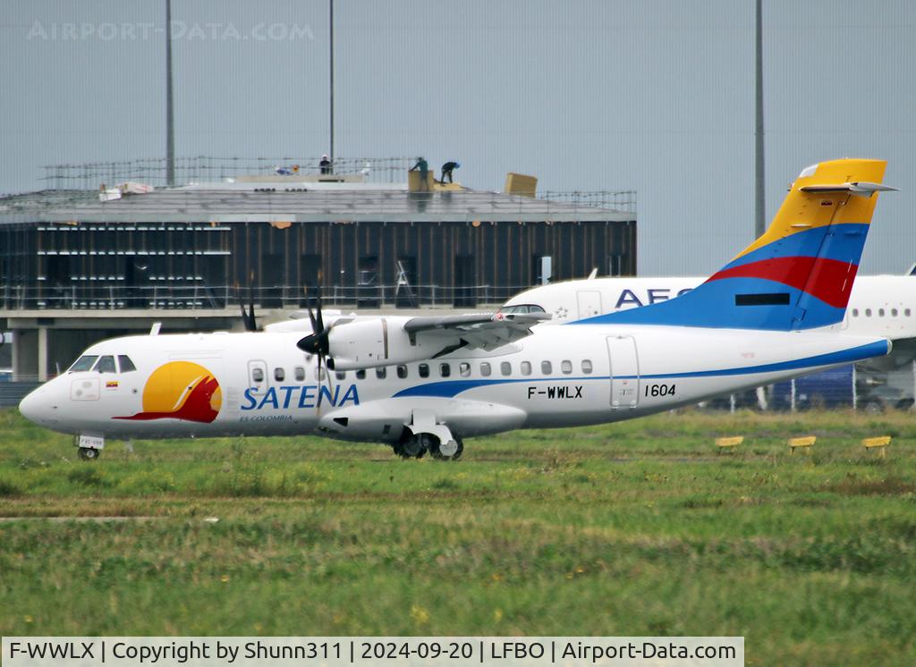 F-WWLX, 2021 ATR 42-600 C/N 1604, C/n 1604 - To be HK-5442