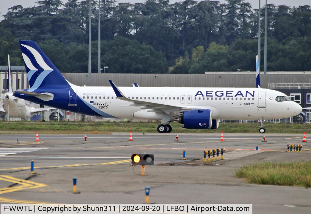 F-WWTL, 2024 Airbus A320-271N C/N 12070, C/n 12070 - To be SX-NET