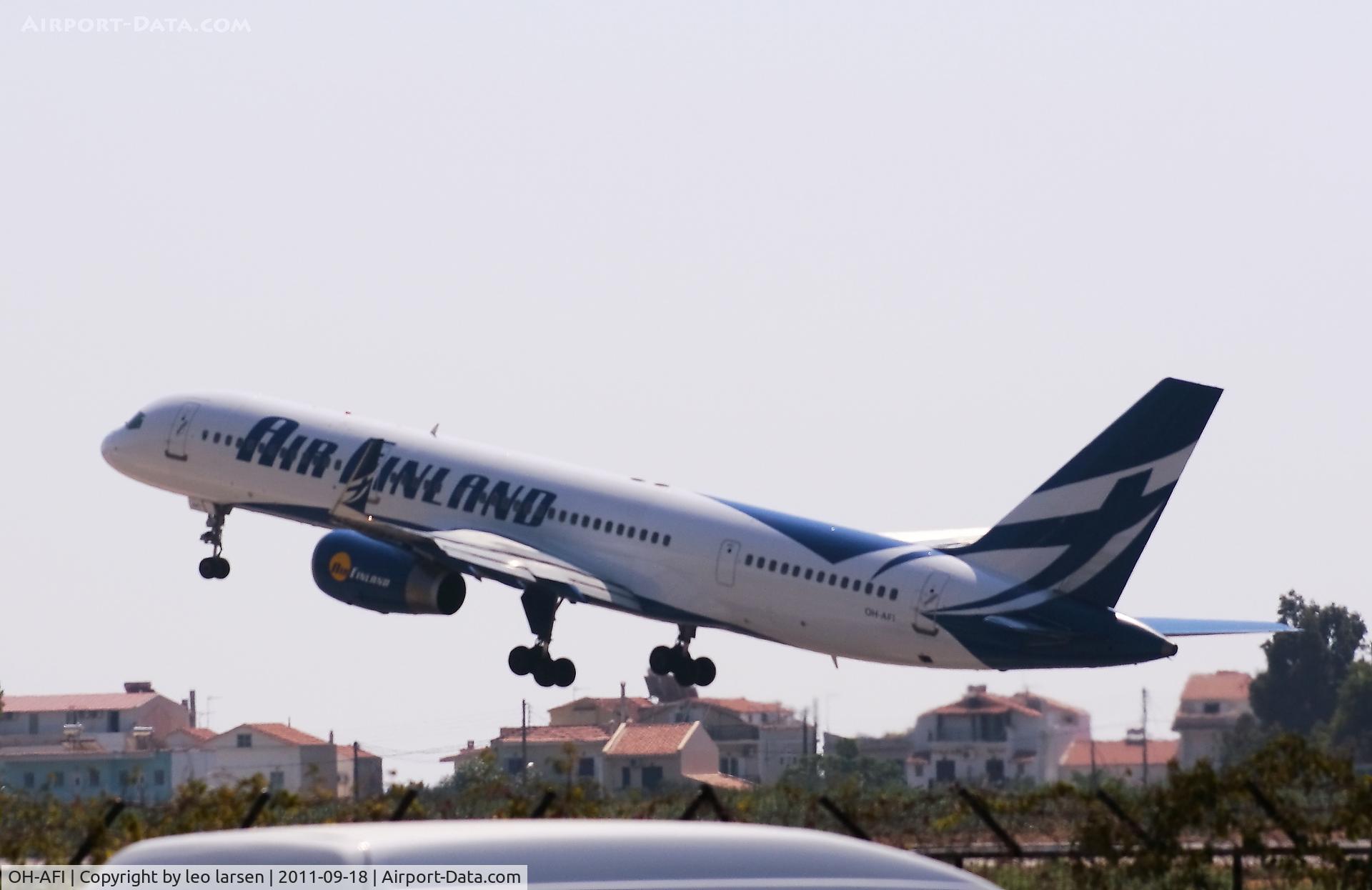 OH-AFI, 1996 Boeing 757-2K2 C/N 26330, Samos 18.9.2011