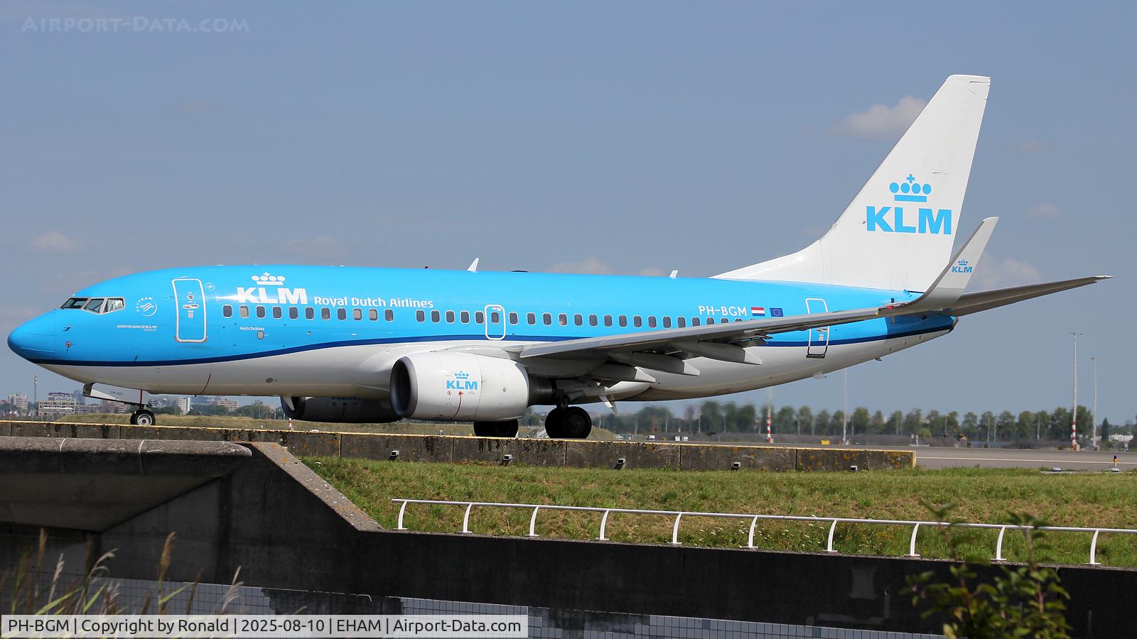 PH-BGM, 2011 Boeing 737-7K2 C/N 39255, at spl