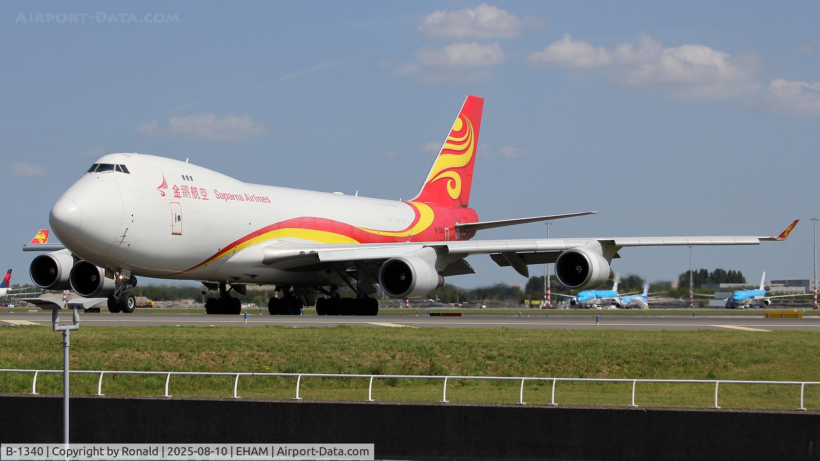 B-1340, 2007 Boeing 747-4HAERF C/N 35235, at spl