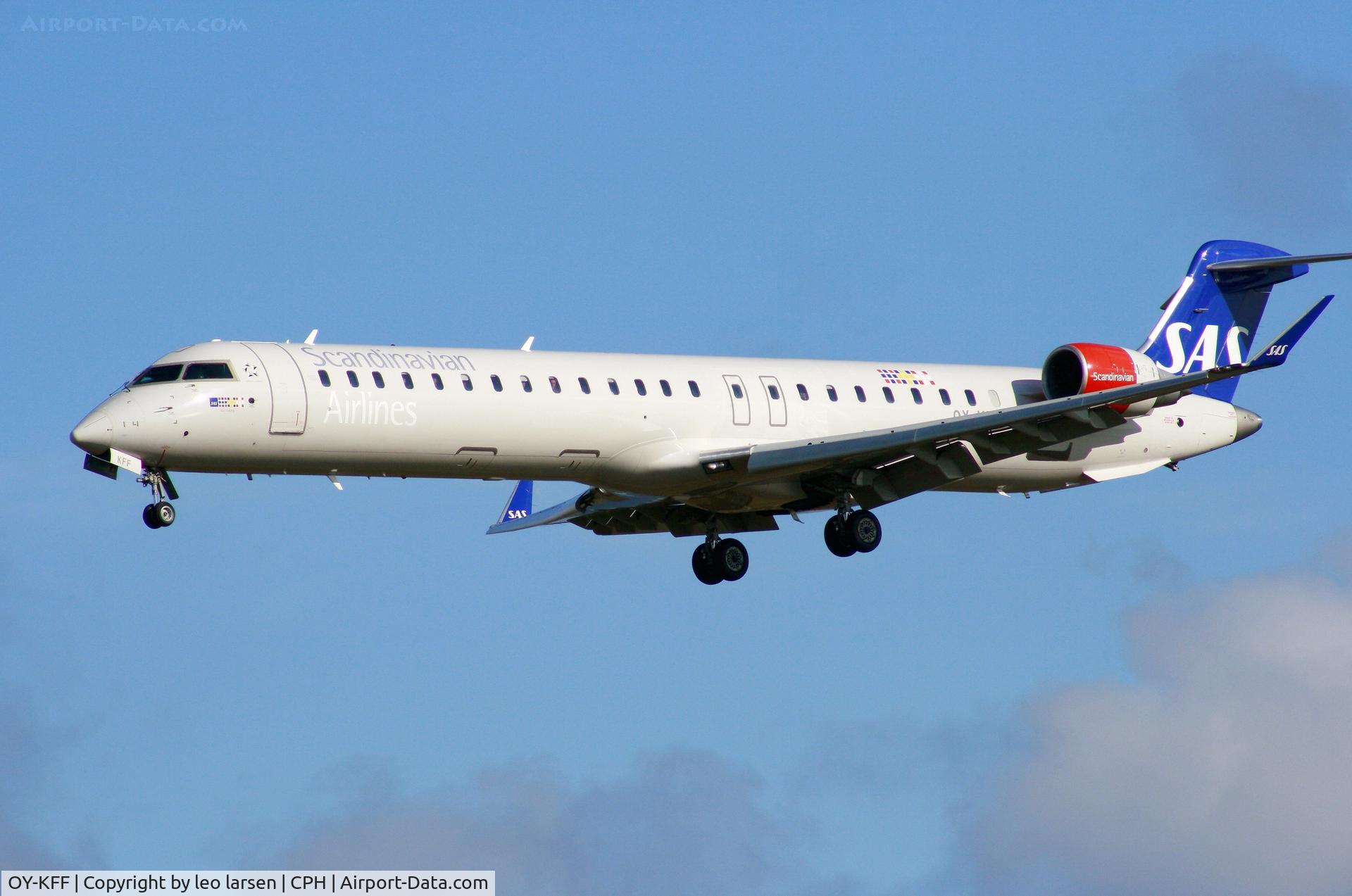 OY-KFF, 2009 Bombardier CRJ-900 (CL-600-2D24) C/N 15231, Copenhagen 1.11.2011