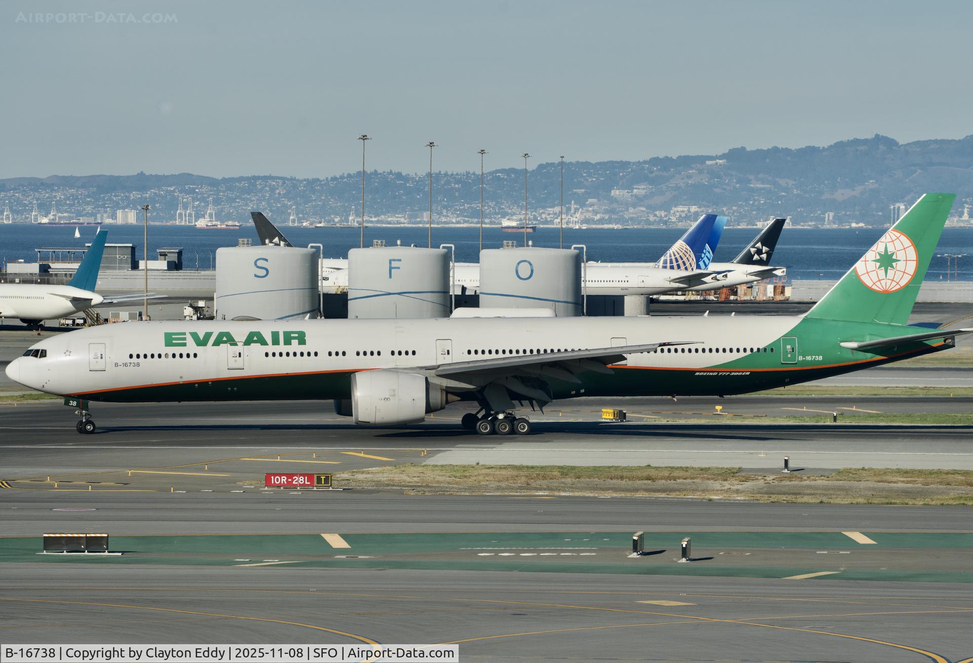 B-16738, 2017 Boeing 777-300/ER C/N 42105, Sky Terrace SFO 2025