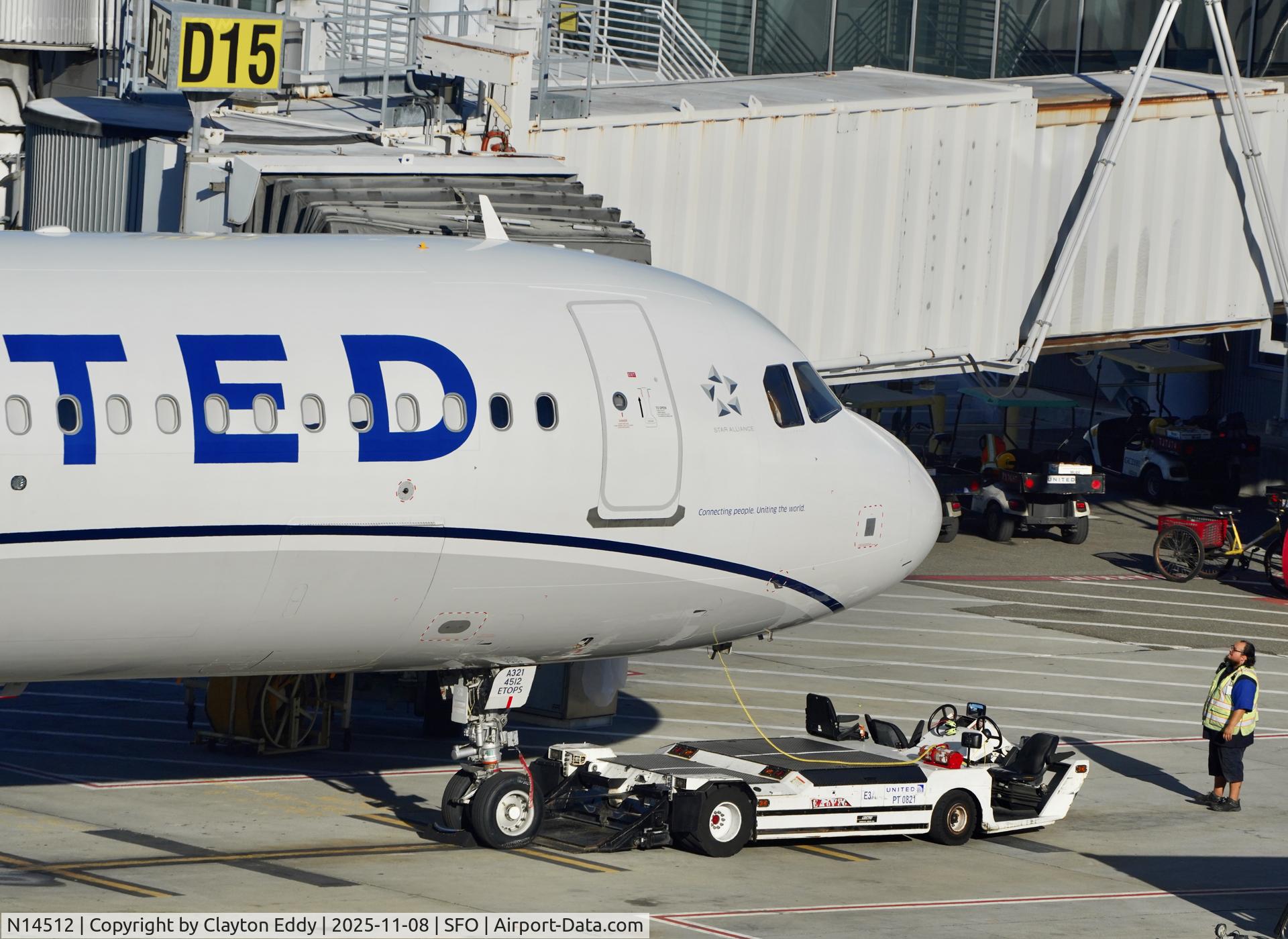 N14512, 2024 Airbus A321- 271NX C/N 11953, Sky Terrace SFO 2025