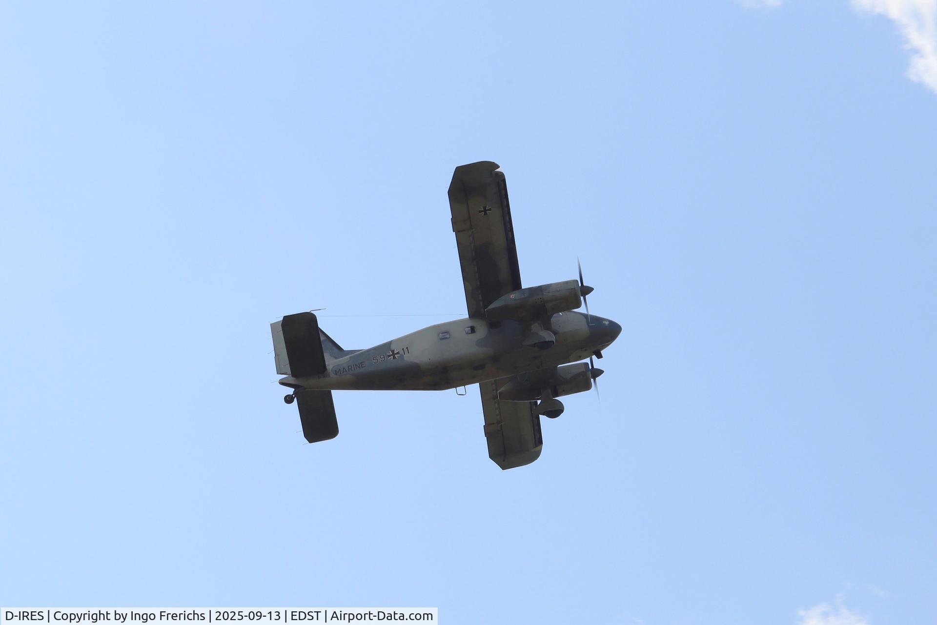 D-IRES, Dornier Do-28D-2 Skyservant C/N 4186, Dornier Do 28D-2 D-IRES at Hahnweide OTT 2025