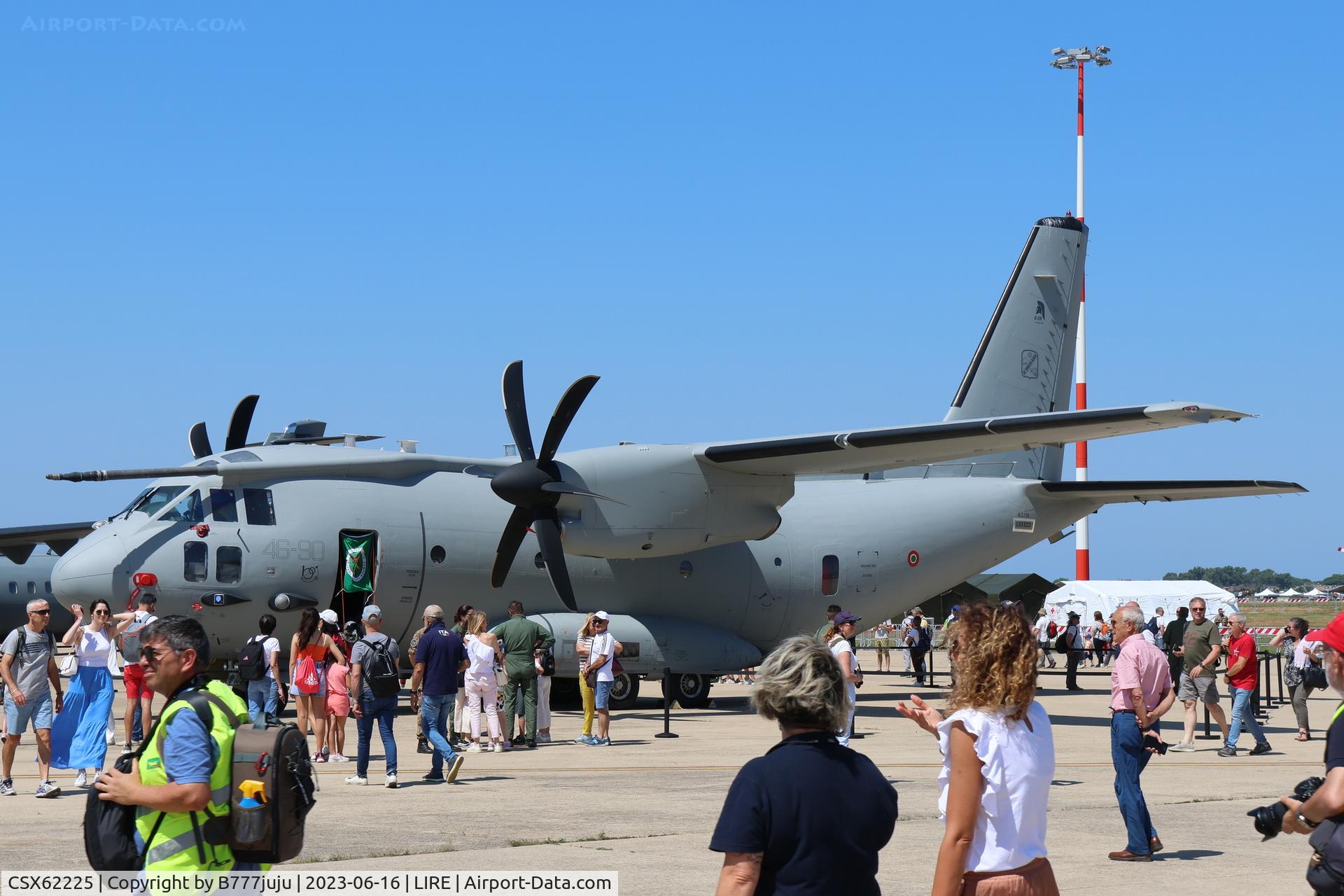 CSX62225, Alenia C-27J Spartan C/N 136, update on YEC-27J