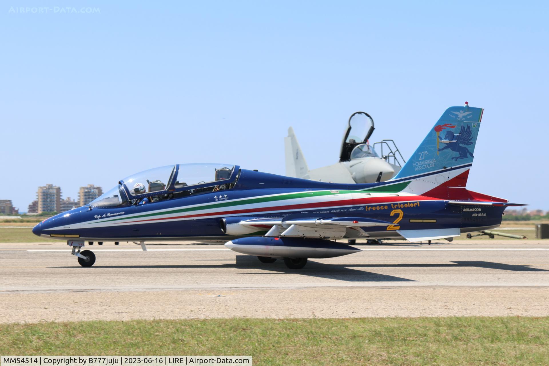 MM54514, Aermacchi MB-339PAN C/N 6735/130/AA062, at LIRE