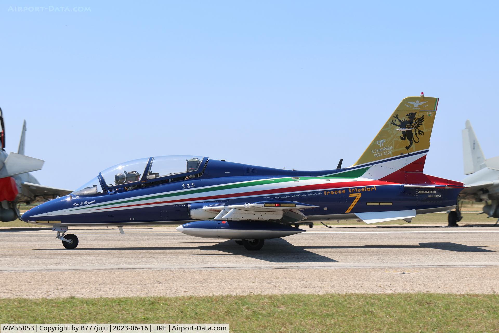 MM55053, Aermacchi MB-339PAN C/N 6847/187/AA084, at LIRE