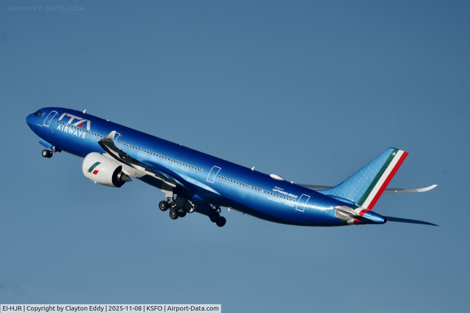 EI-HJR, 2023 Airbus A330-941N 'Guglielmo Marconi' C/N 2046, Sky Terrace SFO 2025